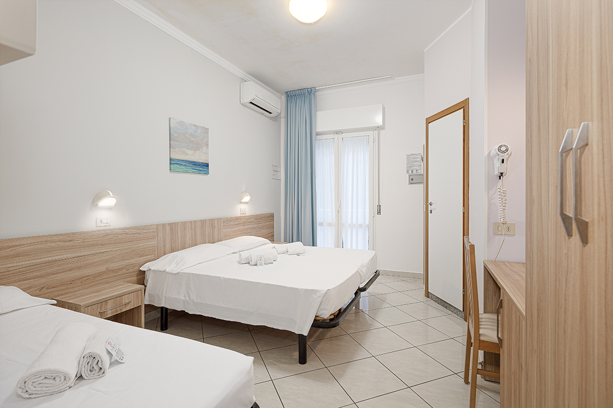camera comfort hotel Blue Ribbon Rimini