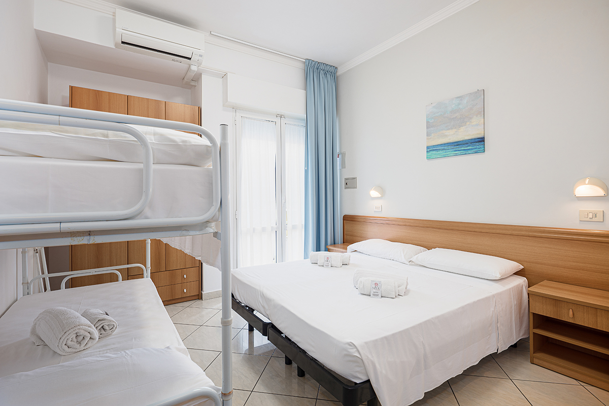 camera comfort hotel Blue Ribbon Rimini